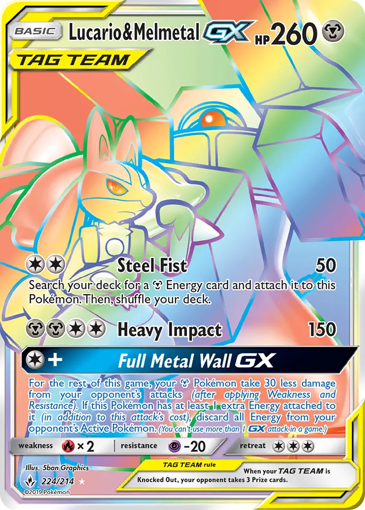 Lucario e Melmetal GX