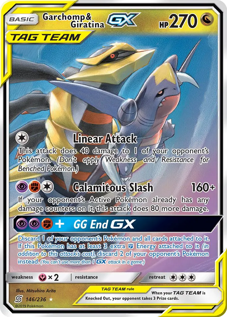 Garchomp e Giratina GX