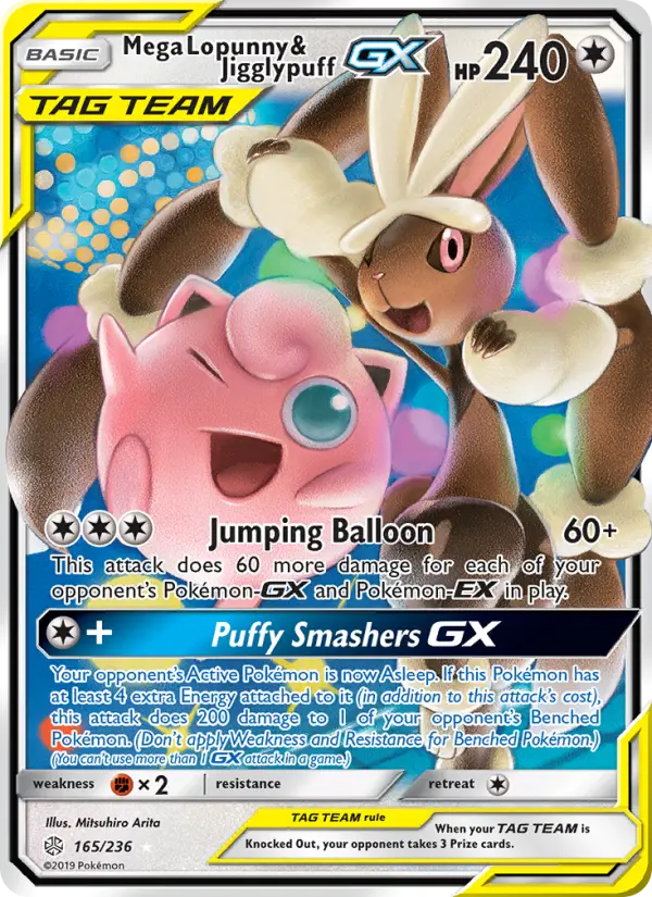 Mega Lopunny e Jigglypuff GX