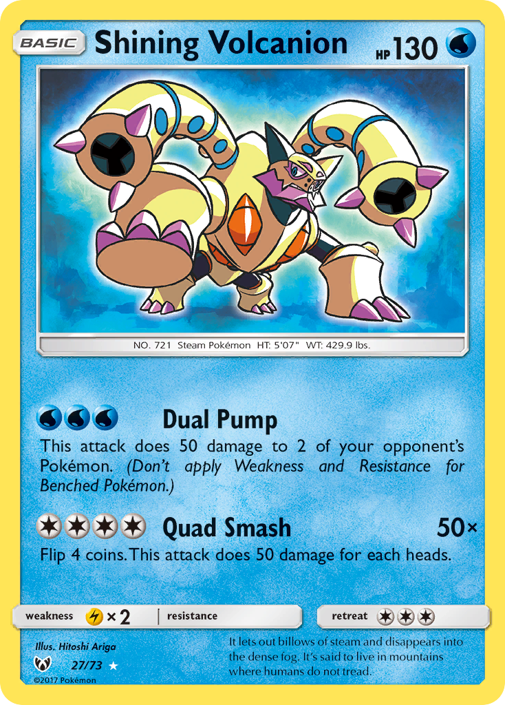 Volcanion Luminescente