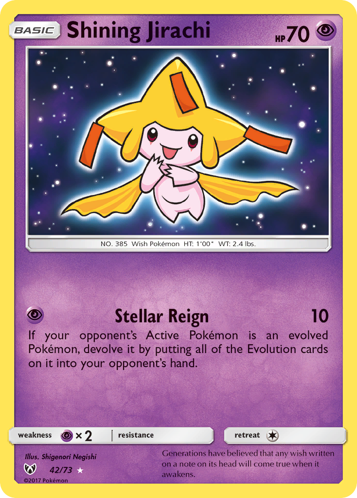 Jirachi Luminescente