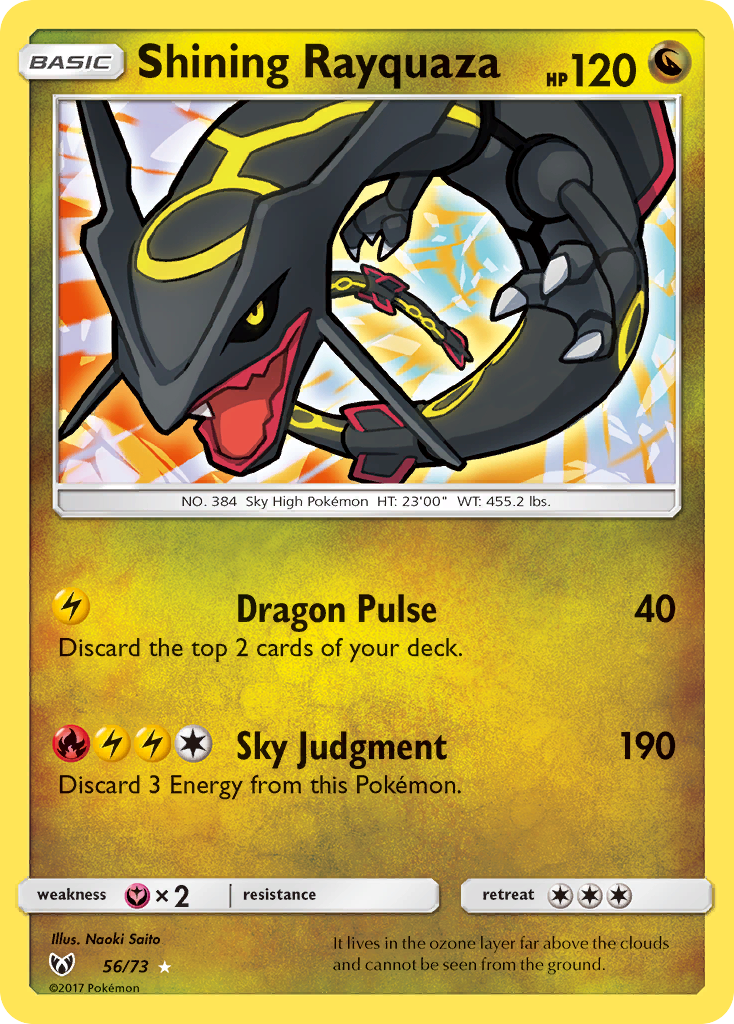 Rayquaza Luminescente
