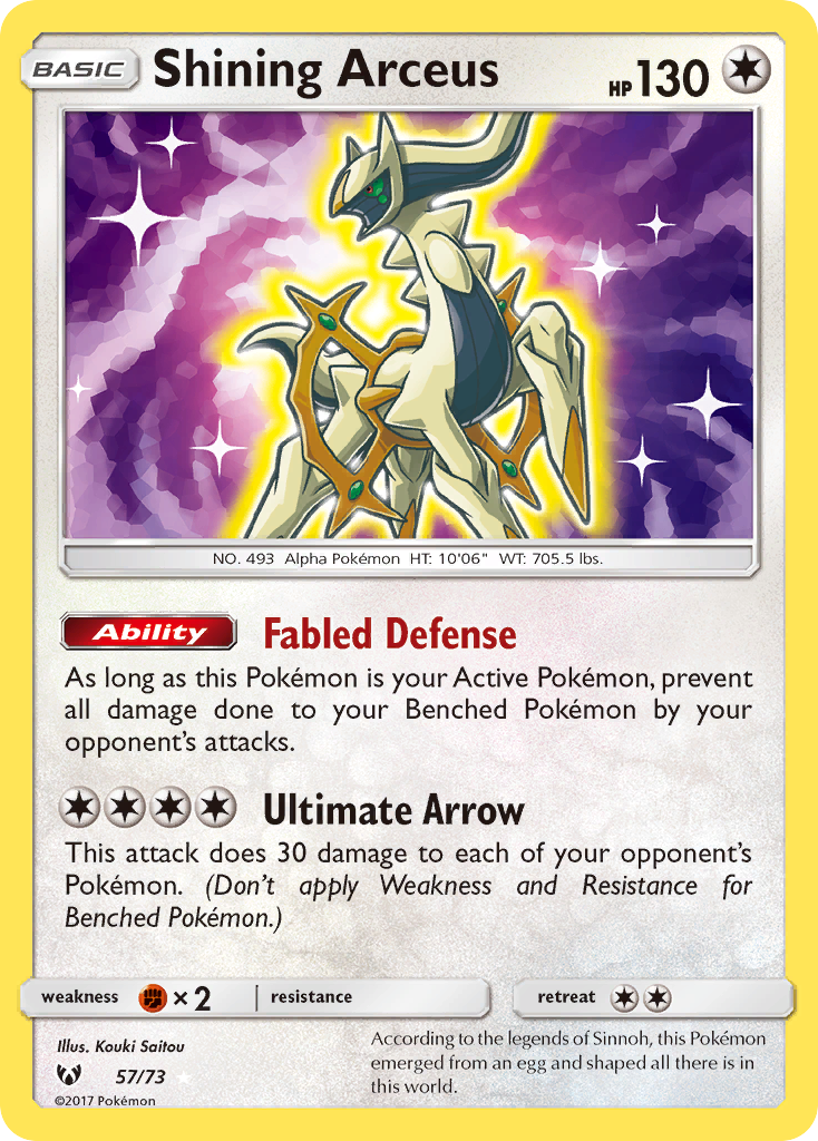 Arceus Luminescente