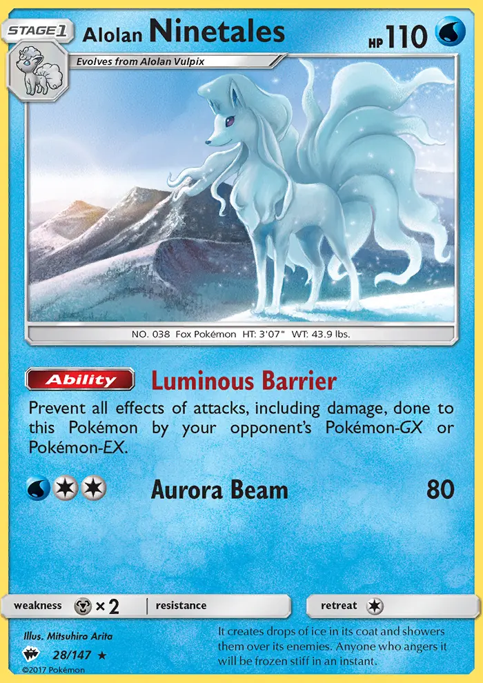 Ninetales de Alola