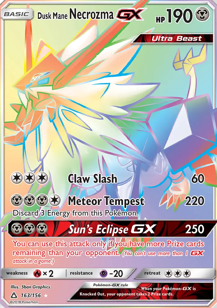 Necrozma Juba Crepúsculo GX