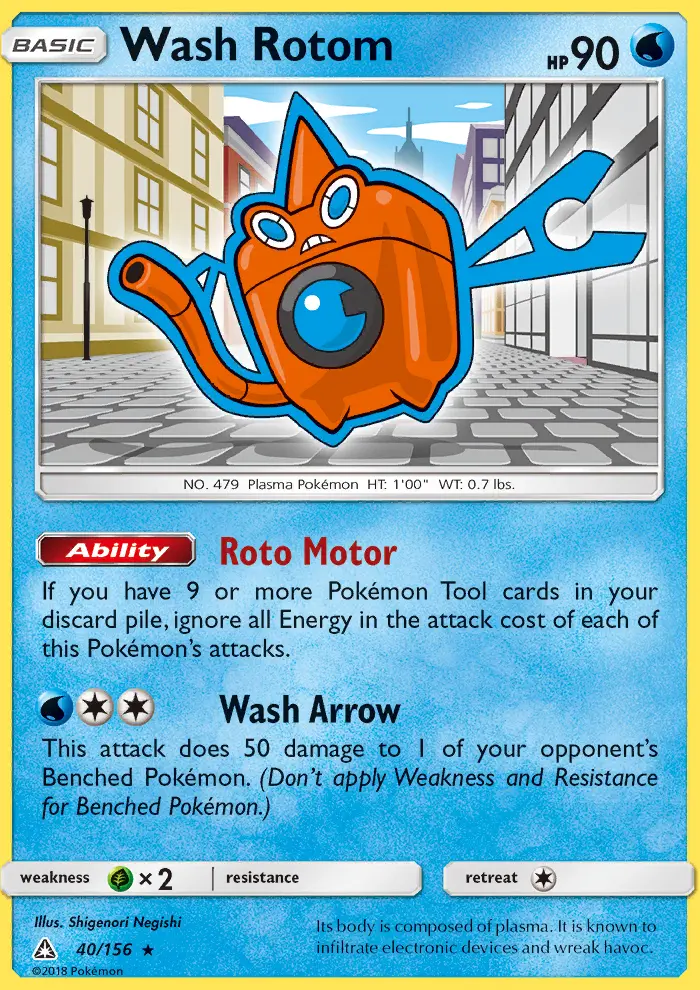 Rotom Lavagem