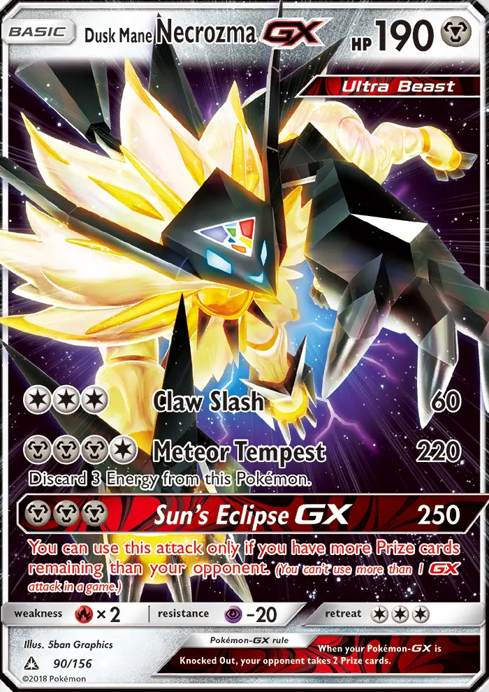 Necrozma Juba Crepúsculo GX