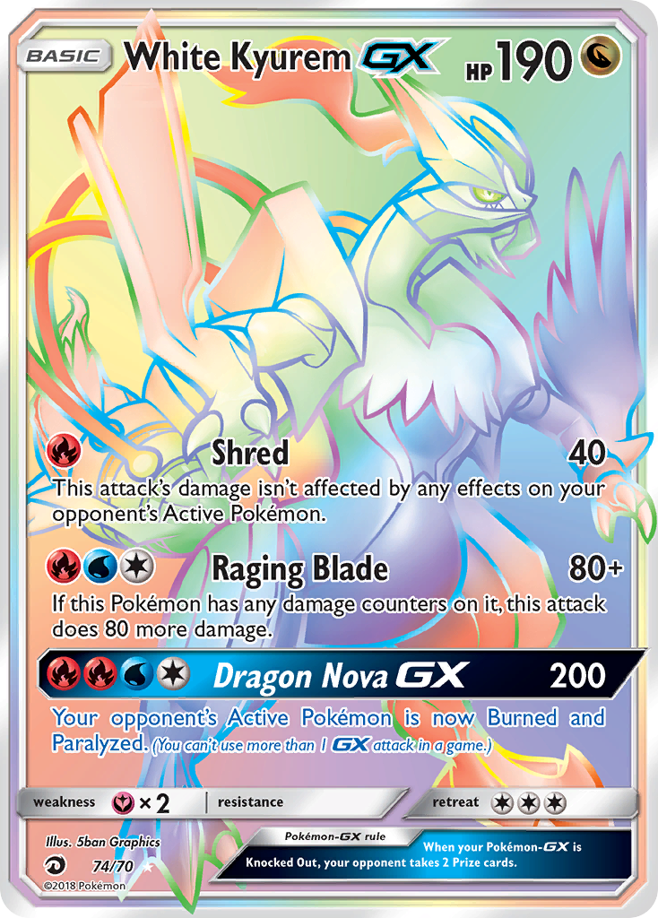 Kyurem Branco GX