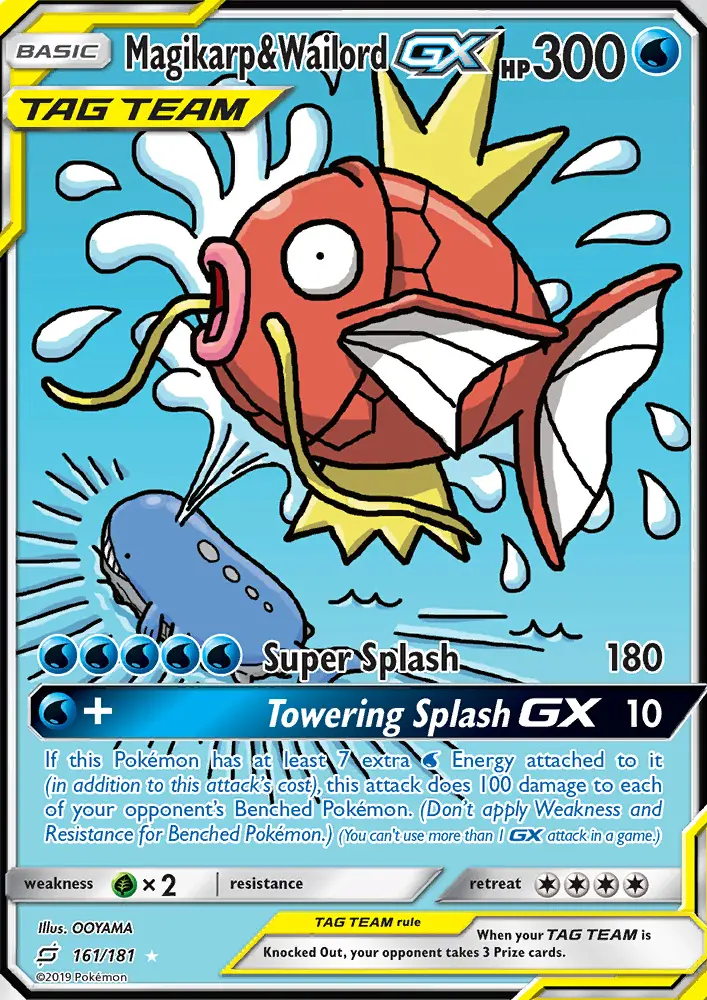 Magikarp e Wailord GX