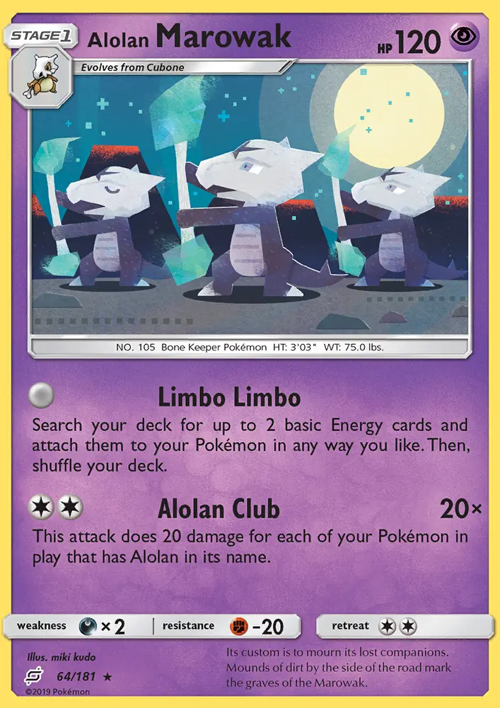 Marowak de Alola