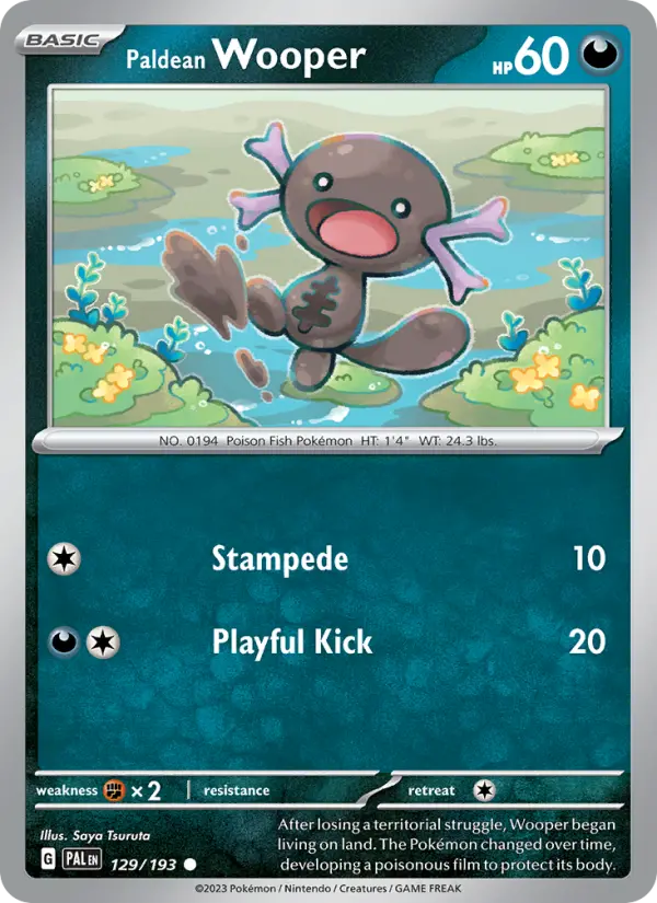 Wooper de Paldea