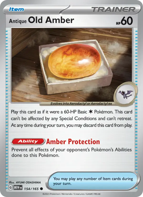Âmbar Velho Arcaico