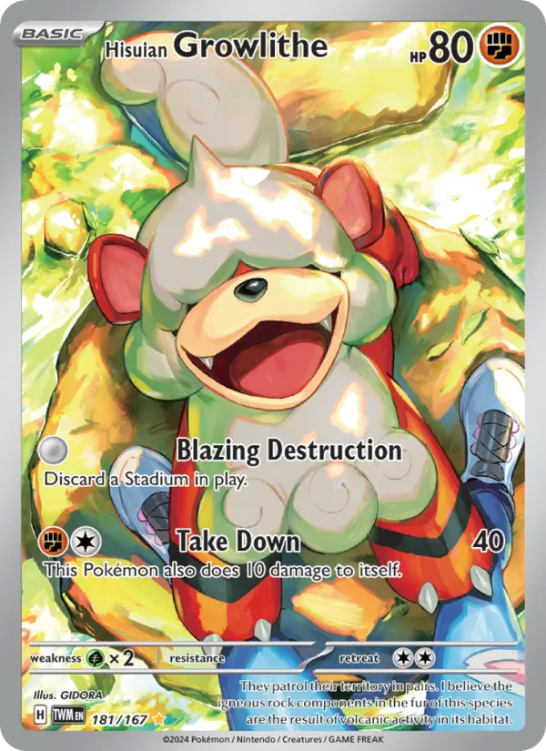 Growlithe de Hisui