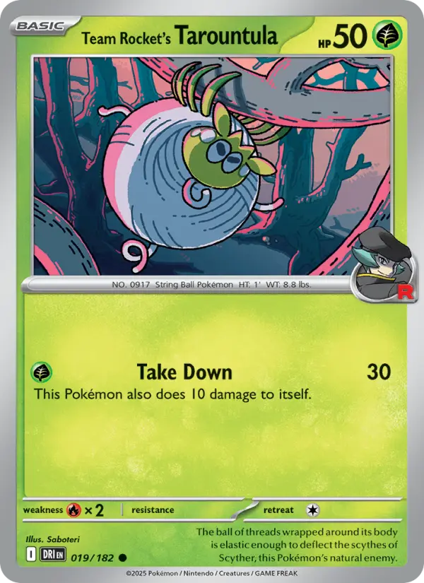 Tarountula da Equipe Rocket