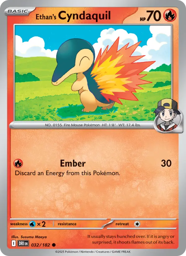 Cyndaquil do Ethan