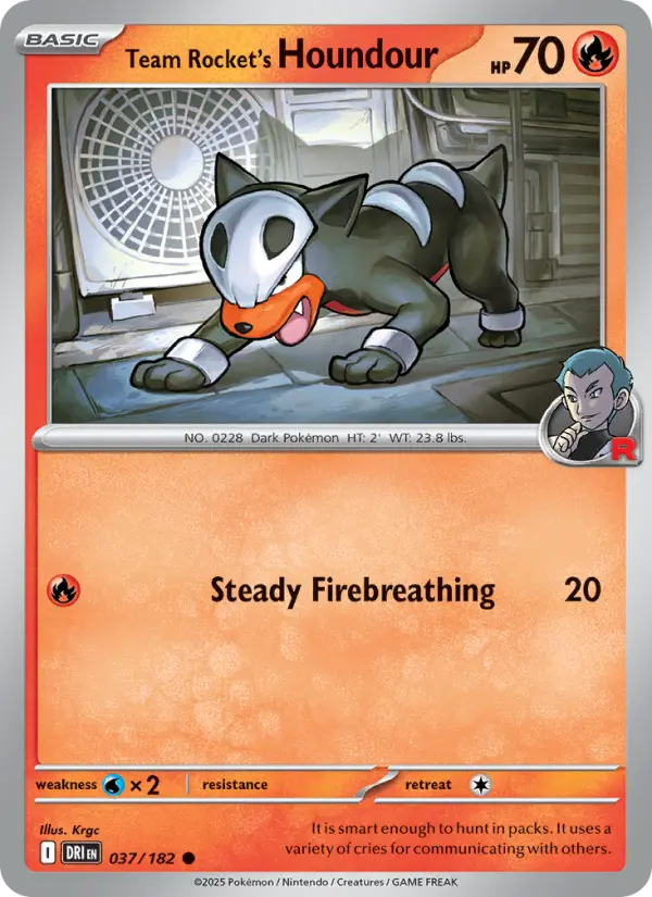 Houndour da Equipe Rocket