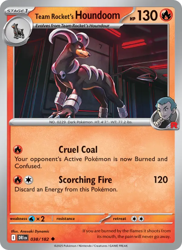 Houndoom da Equipe Rocket
