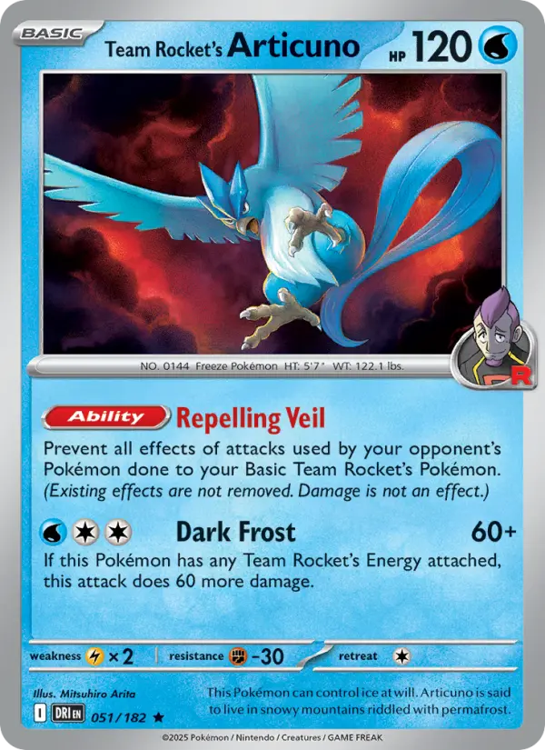 Articuno da Equipe Rocket
