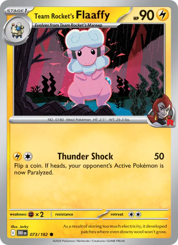 Flaaffy da Equipe Rocket