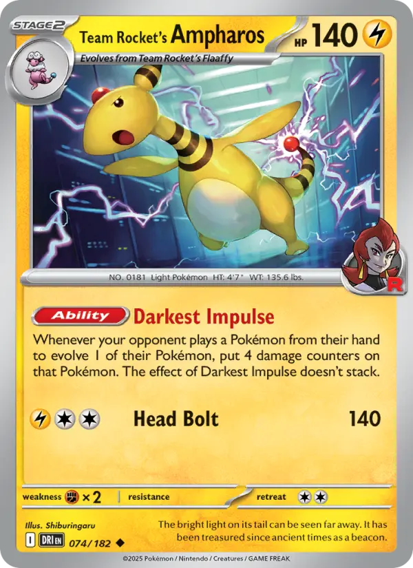 Ampharos da Equipe Rocket