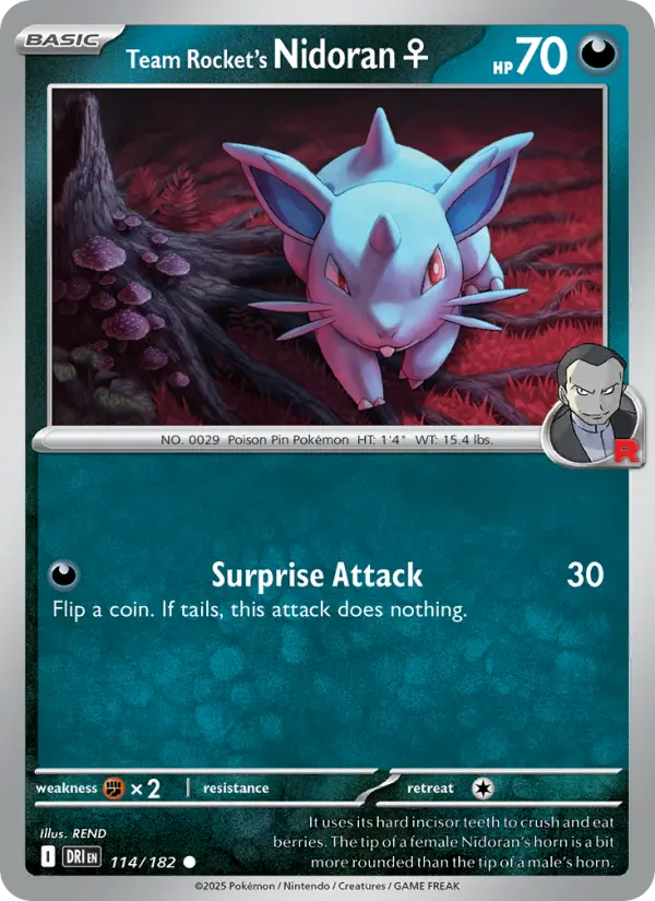 Nidoran♀ da Equipe Rocket