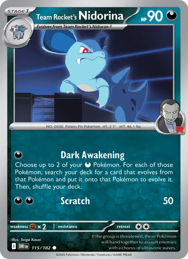 Nidorina da Equipe Rocket