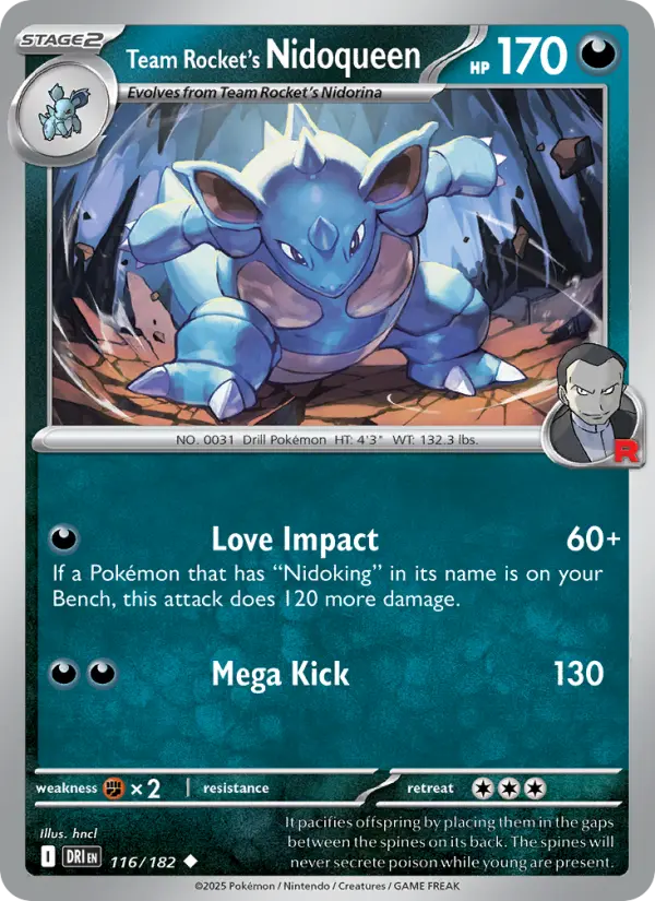 Nidoqueen da Equipe Rocket