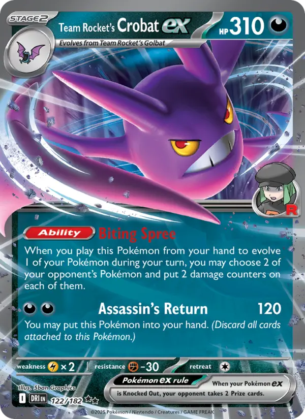 Crobat ex da Equipe Rocket