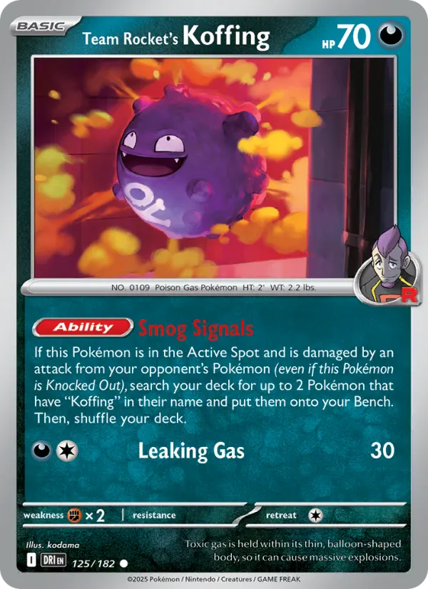 Koffing da Equipe Rocket