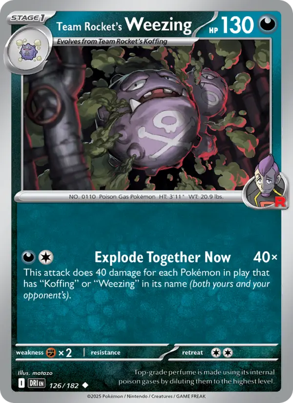 Weezing da Equipe Rocket