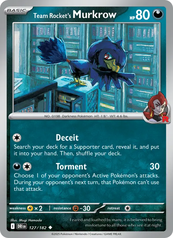 Murkrow da Equipe Rocket