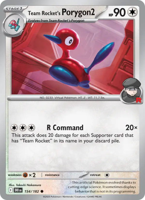Porygon2 da Equipe Rocket