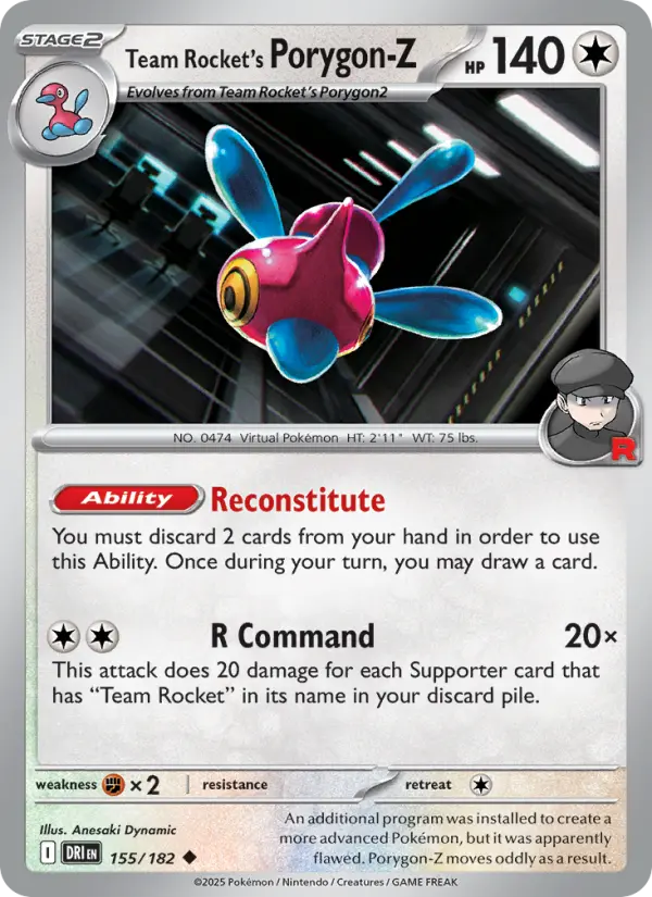 Porygon-Z da Equipe Rocket