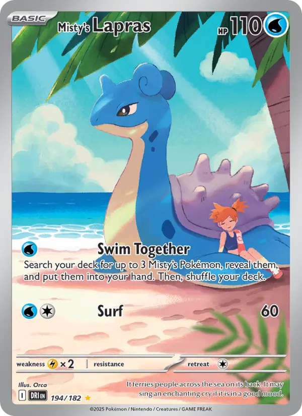 Lapras da Misty