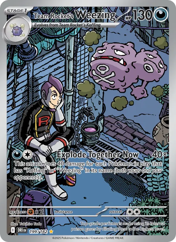 Weezing da Equipe Rocket
