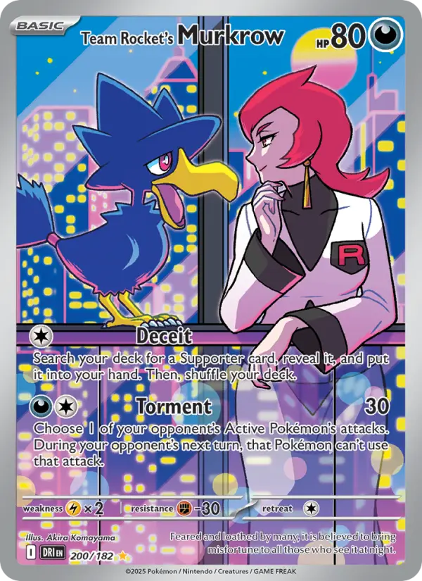 Murkrow da Equipe Rocket