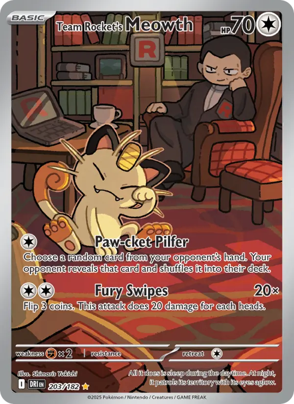 Meowth da Equipe Rocket