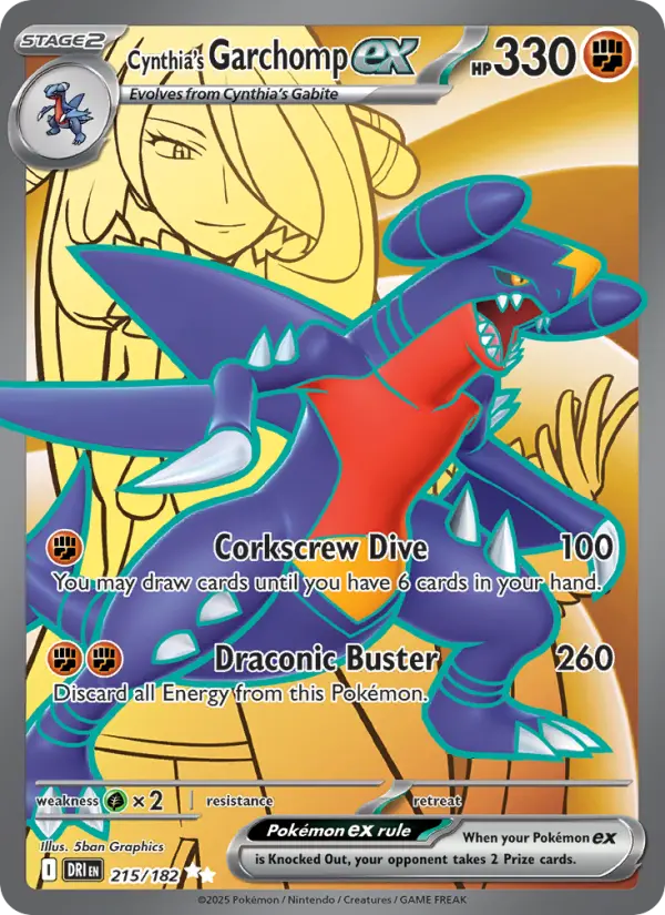 Garchomp ex da Cíntia