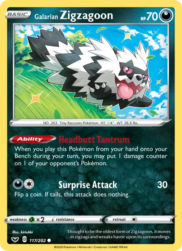 Zigzagoon de Galar