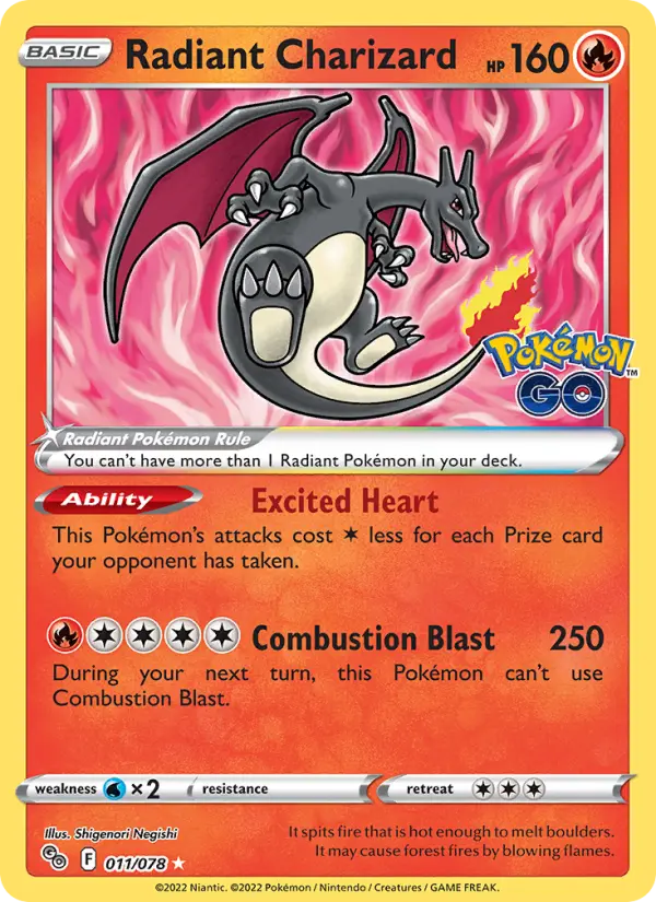 Charizard Radiante