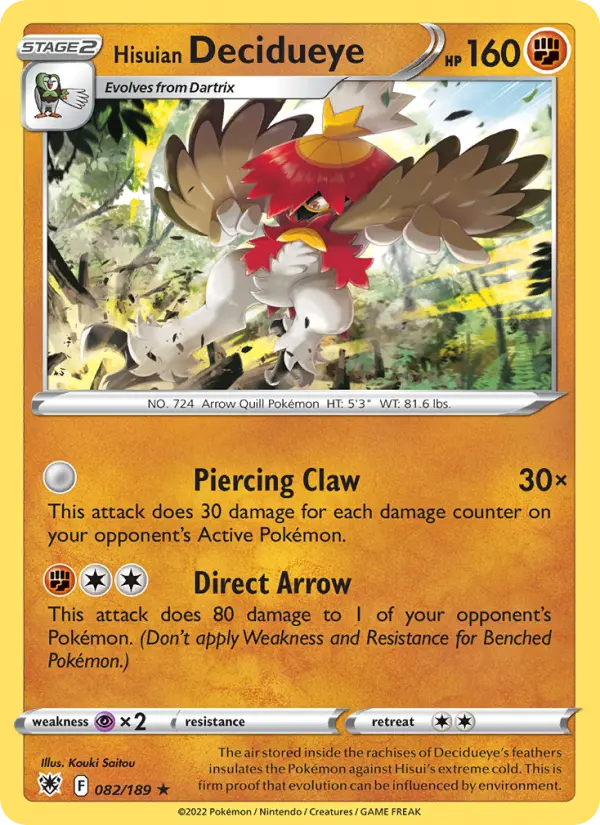 Decidueye de Hisui