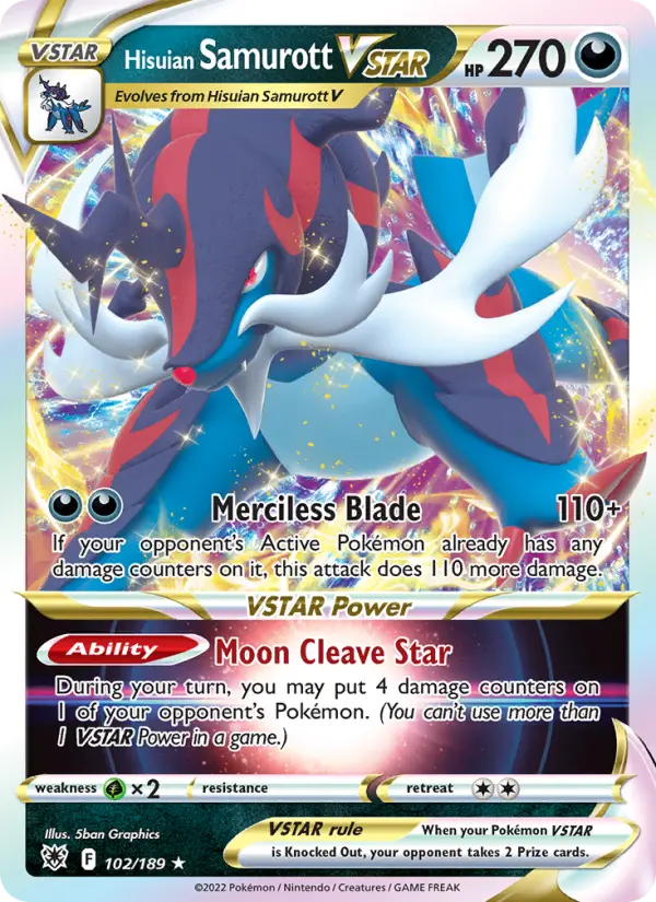 Samurott de Hisui V-ASTRO