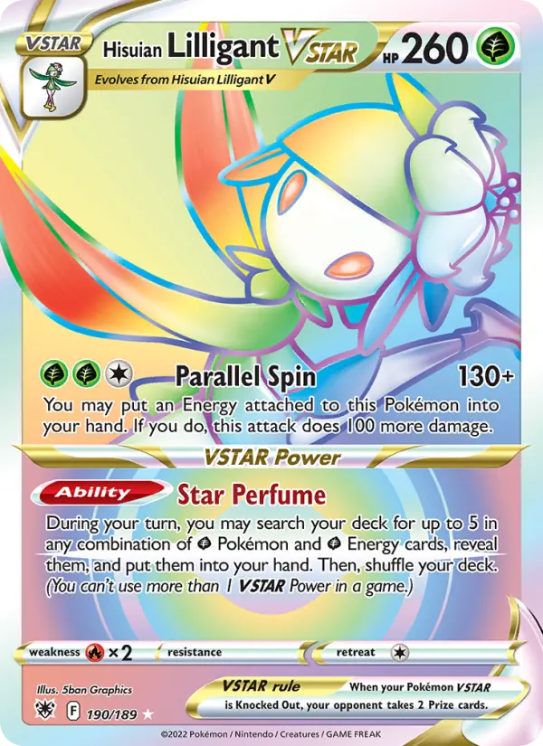 Lilligant de Hisui V-ASTRO