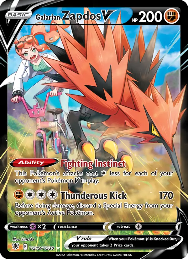 Zapdos de Galar V