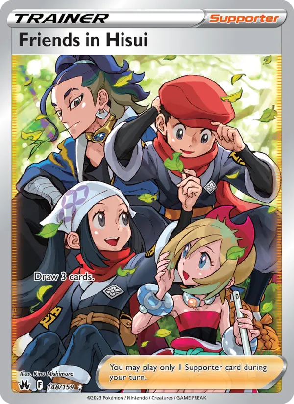 Amigos em Hisui