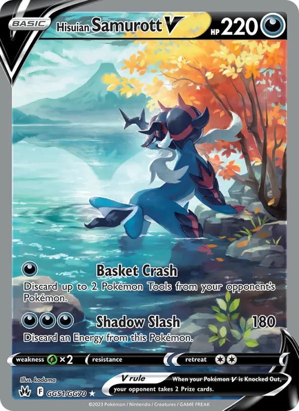 Samurott de Hisui V