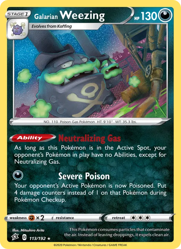 Weezing de Galar