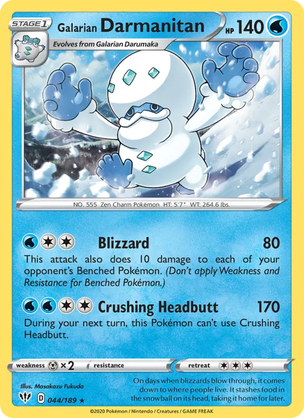 Darmanitan de Galar