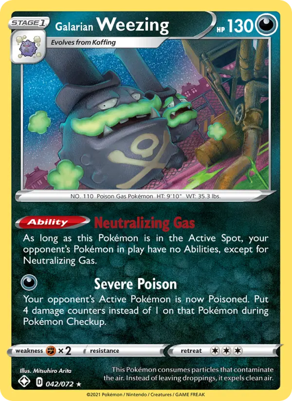 Weezing de Galar