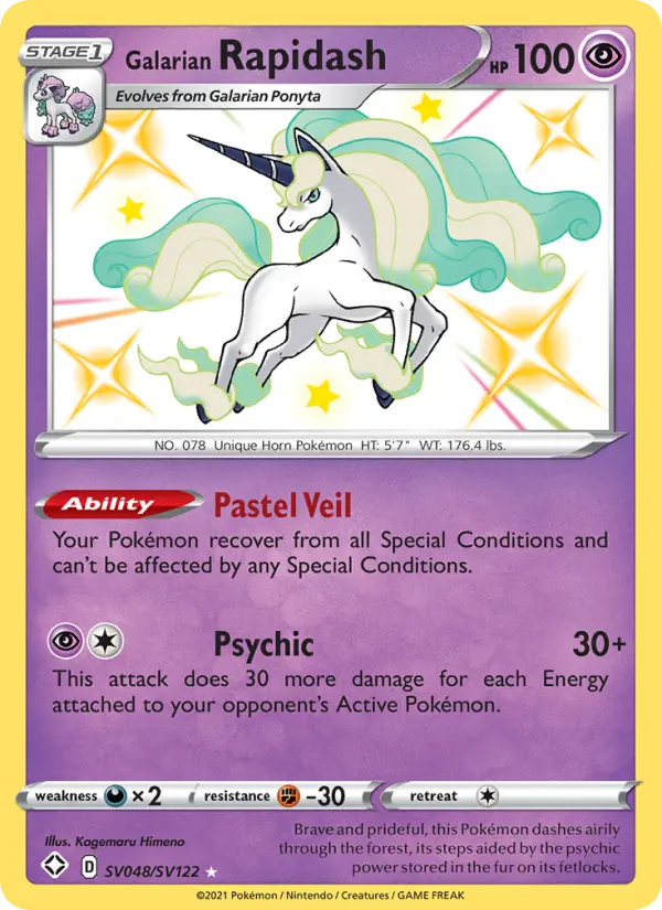 Rapidash de Galar